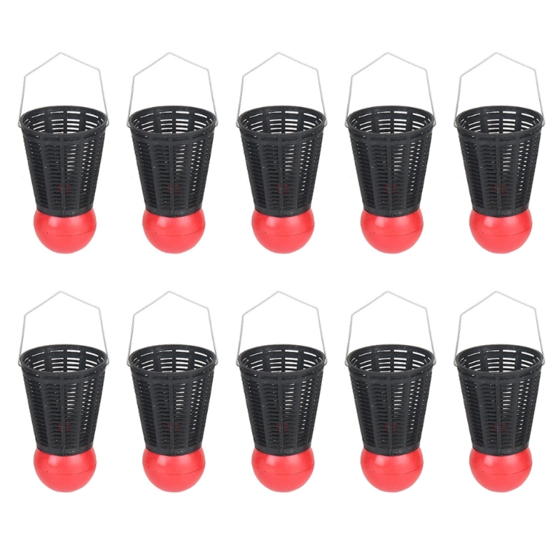 10Pcs Fishing Lure Basket Cage - Fishing Lure Accessories review and price