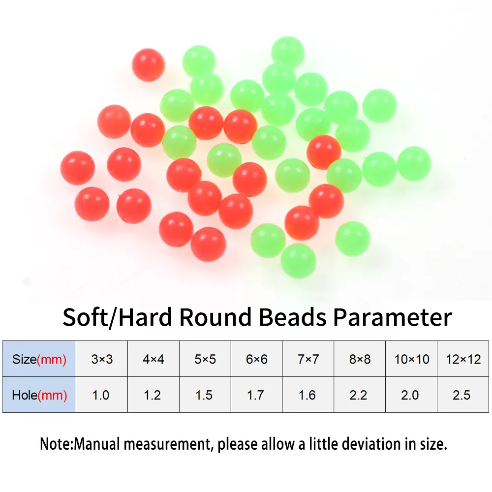 LIONRIVER Soft/Hard Beads Stop - Fishing Lure Soft Plastic review and price