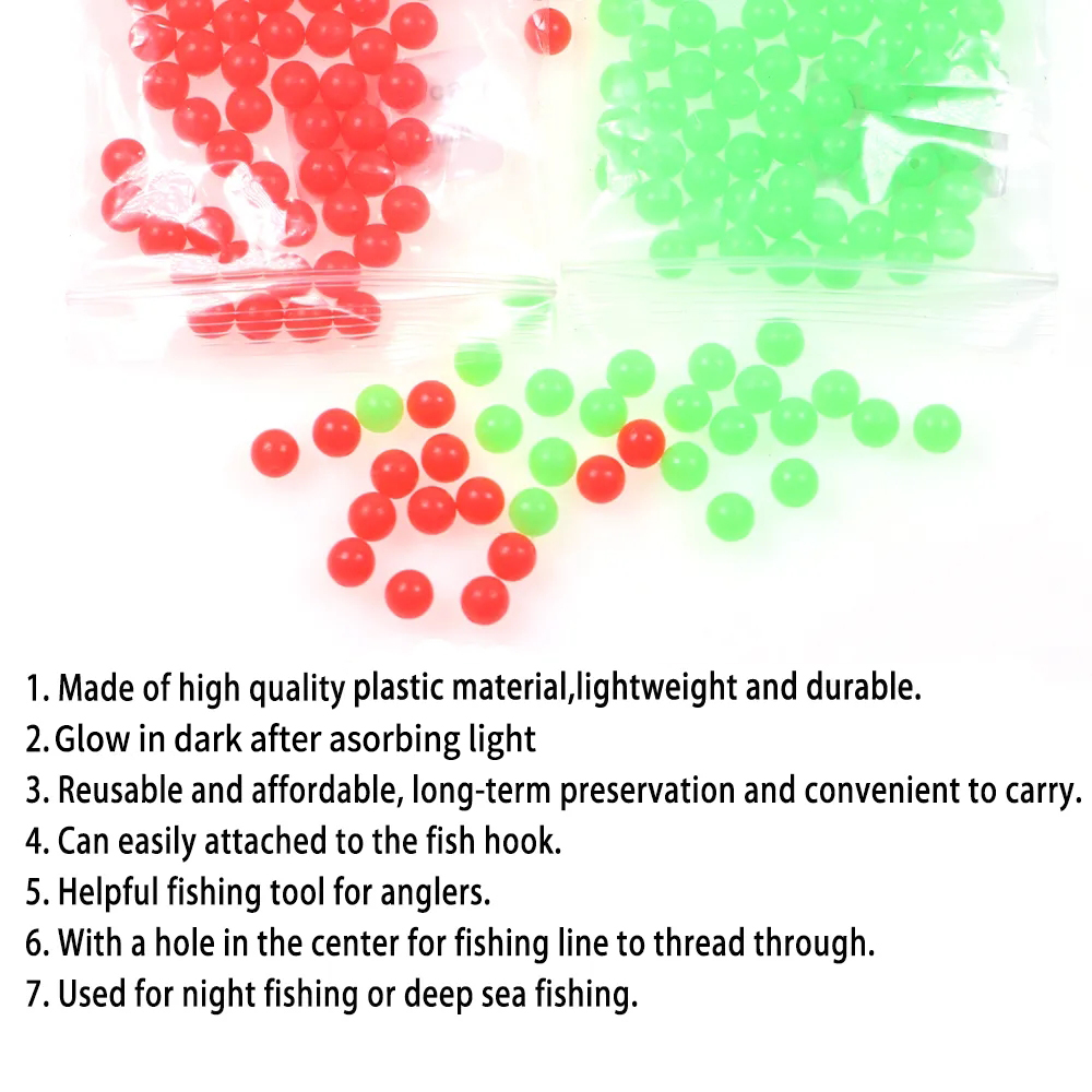LIONRIVER Soft/Hard Beads Stop - Fishing Lure Soft Plastic review and price