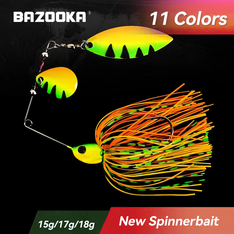 Bazooka 15g 18g Spinnerbait Fi - Fishing Lure Jerkbait review and price