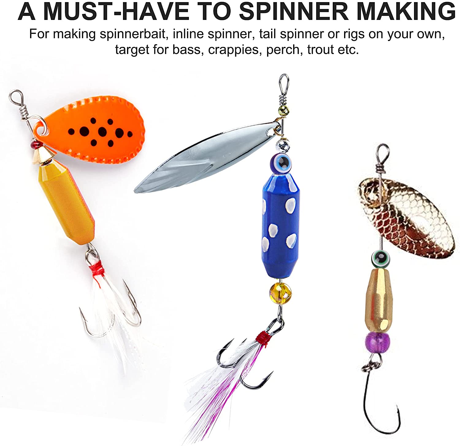10pcs Fishing Brass Spinner Lu - Fishing Lure Accessories review and price