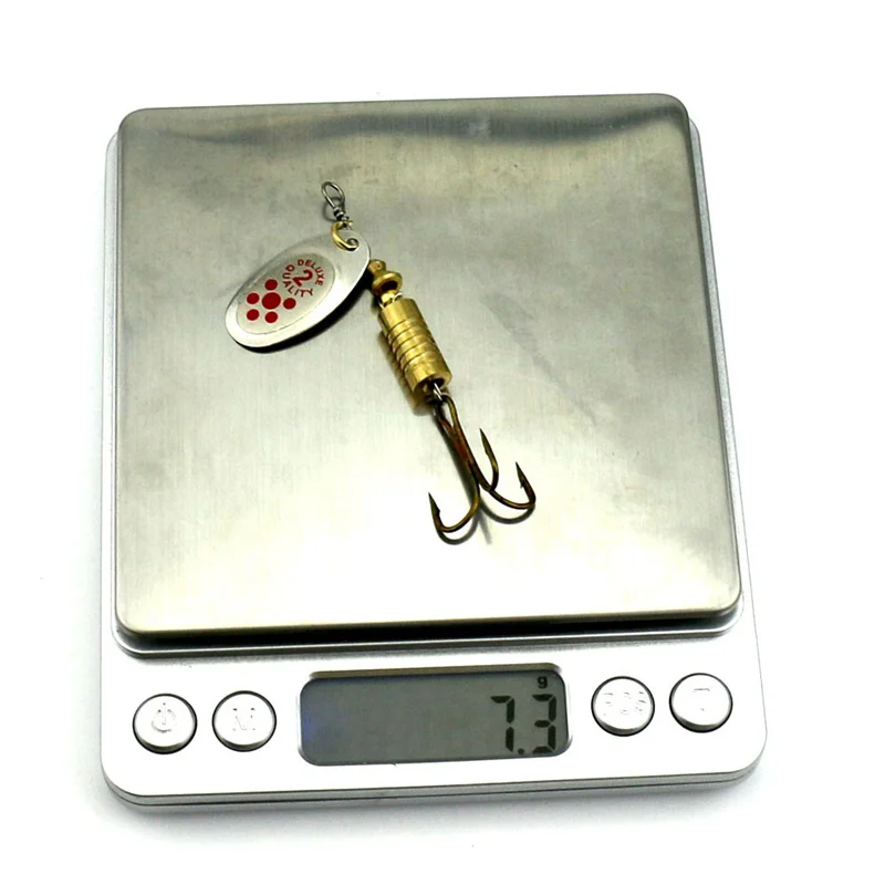1PCS Metal Plating Spinner Bai - Fishing Lure Spinnerbait review and price