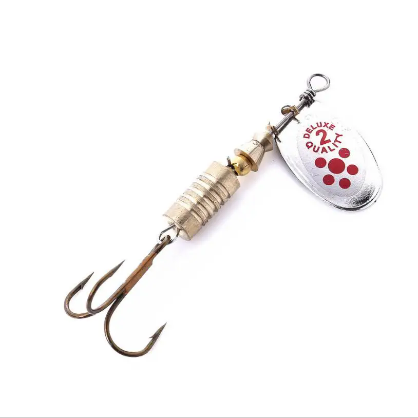 1PCS Metal Plating Spinner Bai - Fishing Lure Spinnerbait review and price