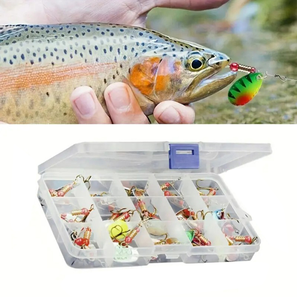 30pcs Metal Spoon Spinner Fish - Fishing Lure Spinnerbait review and price